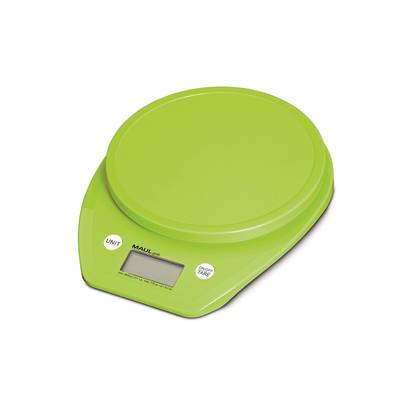 Maul 1646054 1646054 Letter scales  Weight range 5000 g Readability 1 g battery-powered Light green