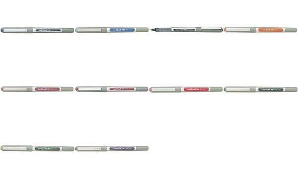 uni-ball Roller ball pen eye fine 0.4 mm Green 148163 1 pc(s)-2