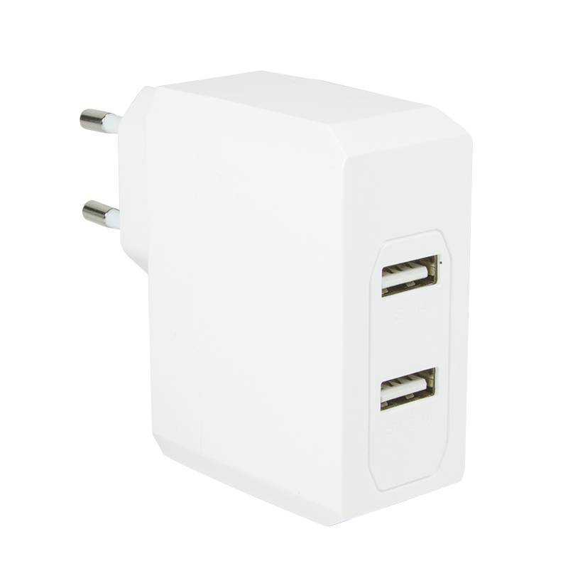 LogiLink PA0094 USB charger 17 W USB White Mains socket Surge protection-3