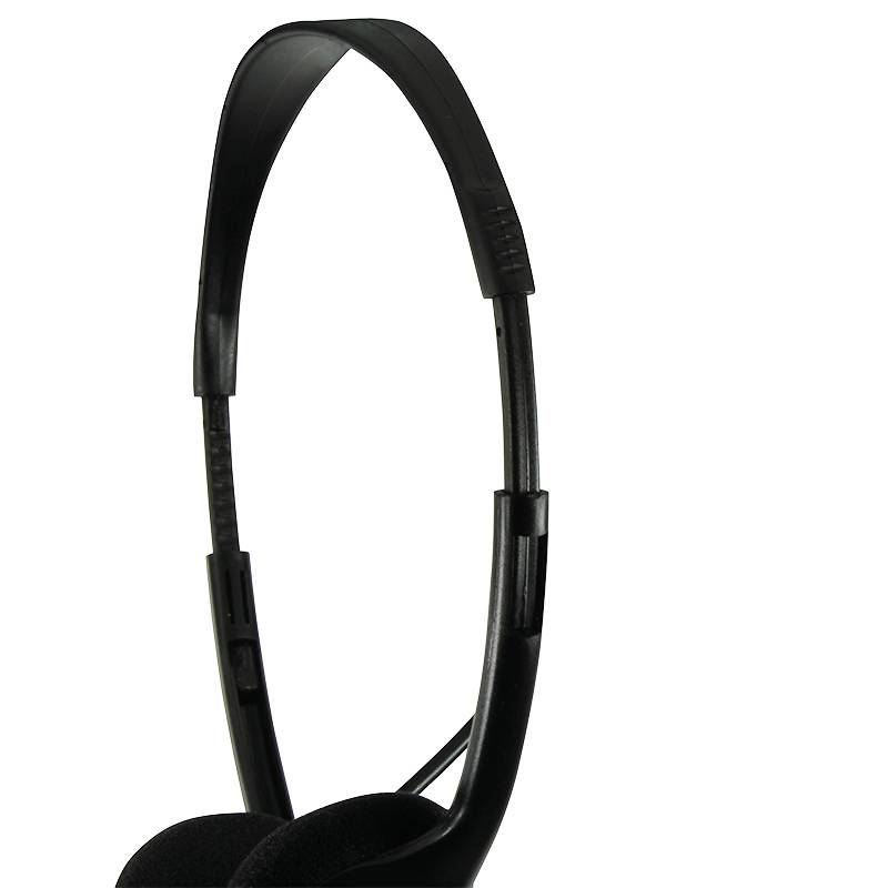 LogiLink HS0002 On-ear headset Corded (1075100) Stereo Black Volume control PC-1