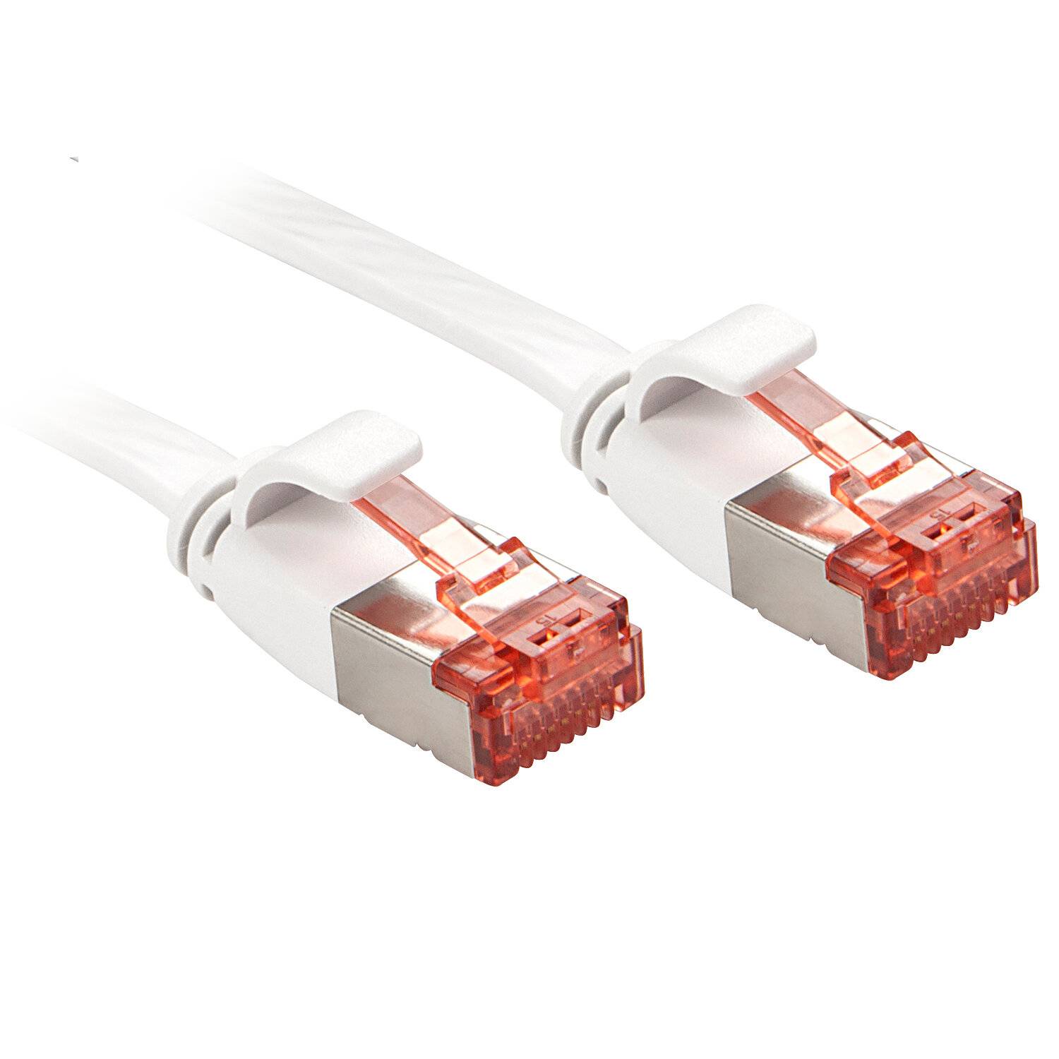LINDY 47560 RJ45 Network cable, patch cable CAT 6 U/FTP 0.30 m White 1 pc(s)-2