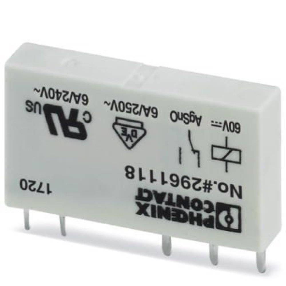 Single relay REL-MR- 60DC/21 2961118 Phoenix Contact-0
