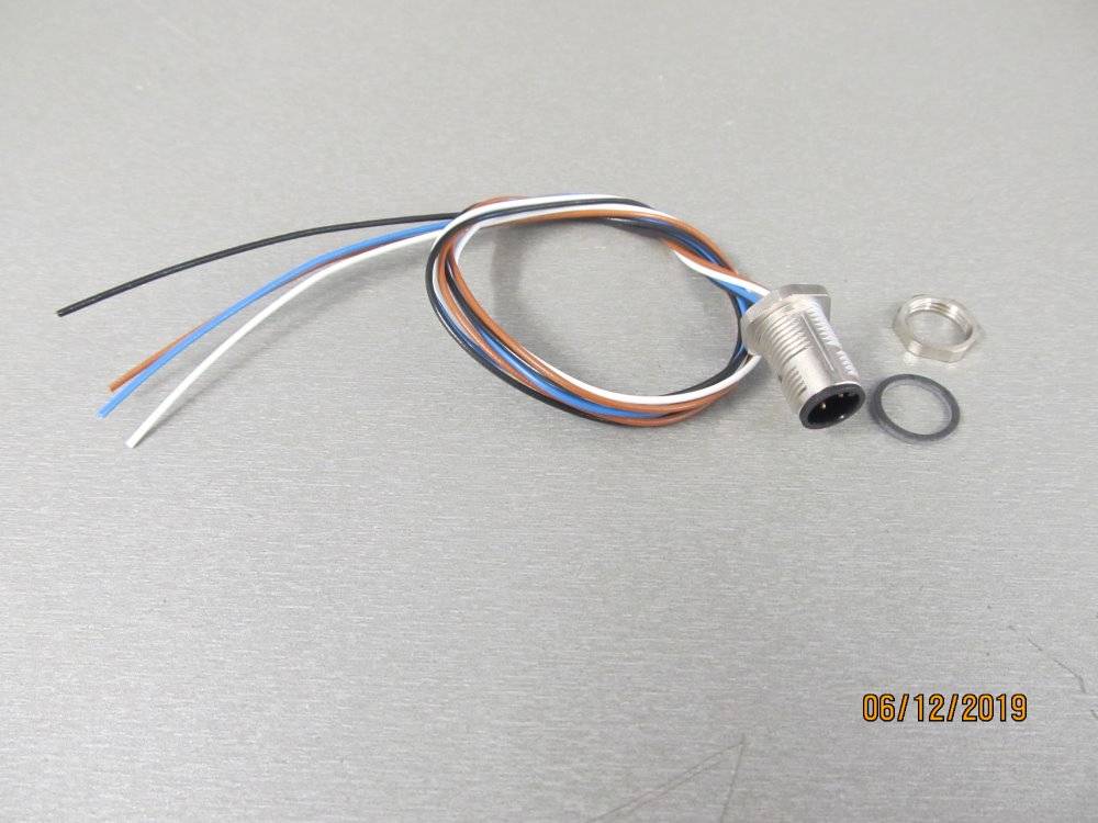 Panel feedthrough SACCDSIMS4CONM12/0,5 SCO 1551875 Phoenix Contact