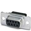 Phoenix Contact VS-09-BU-DSUB-CD-B 1688861 D-SUB receptacles 180 ° Number of pins: 9 Crimp 10 pc(s)