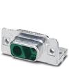 Phoenix Contact VS-09-BU-DSUB-2P-LH D-SUB receptacles 90 ° Number of pins: 2 Soldering 10 pc(s) Package