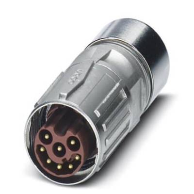M17 Compact cable connector 1618684 ST-17P1N8A8K04S Silver Phoenix Contact Content: 1 pc(s)