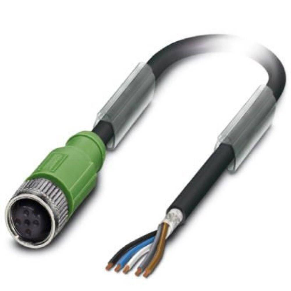 Sensor/Actuator cable SAC-5P- 1,5-PUR/M12FS SH 1682935 Phoenix Contact ...