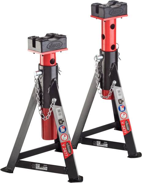 Vigor Block 3 t Working height: 29.5 - 46.5 cm