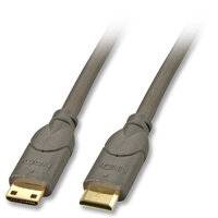 LINDY HDMI Cable HDMI-Mini-C plug, HDMI-Mini-C plug 2.00 m Black 41042 HDMI cable-2