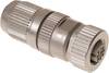 HARTING 21032822405 Sensor/actuator connector M12 Socket, straight No. of pins (RJ): 4 10 pc(s)