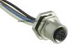 HARTING 21033112400 Sensor/actuator built-in connector M12 Socket, built-in No. of pins (RJ): 4 1 pc(s)