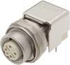 HARTING 21033814410 Sensor/actuator built-in connector M12 PCB socket, mount No. of pins (RJ): 4 1 pc(s)