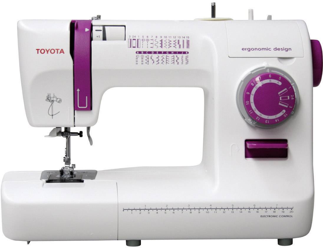 Toyota Sewing Machines Sewing machine ECO26A White, Purple