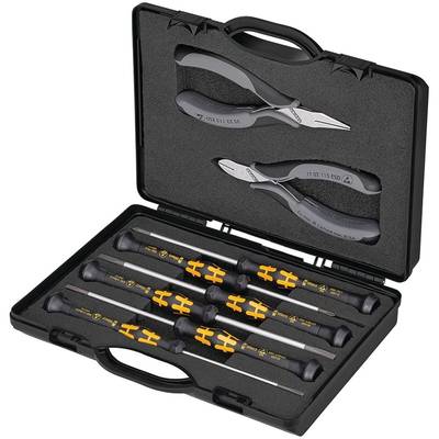 Knipex Knipex-Werk 00 20 18 ESD Tool kit Electrical contractors Case 8-piece