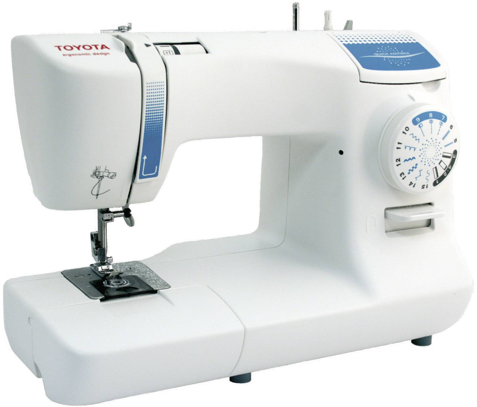 Toyota Sewing Machines SPB15 White, Blue | Conrad.com