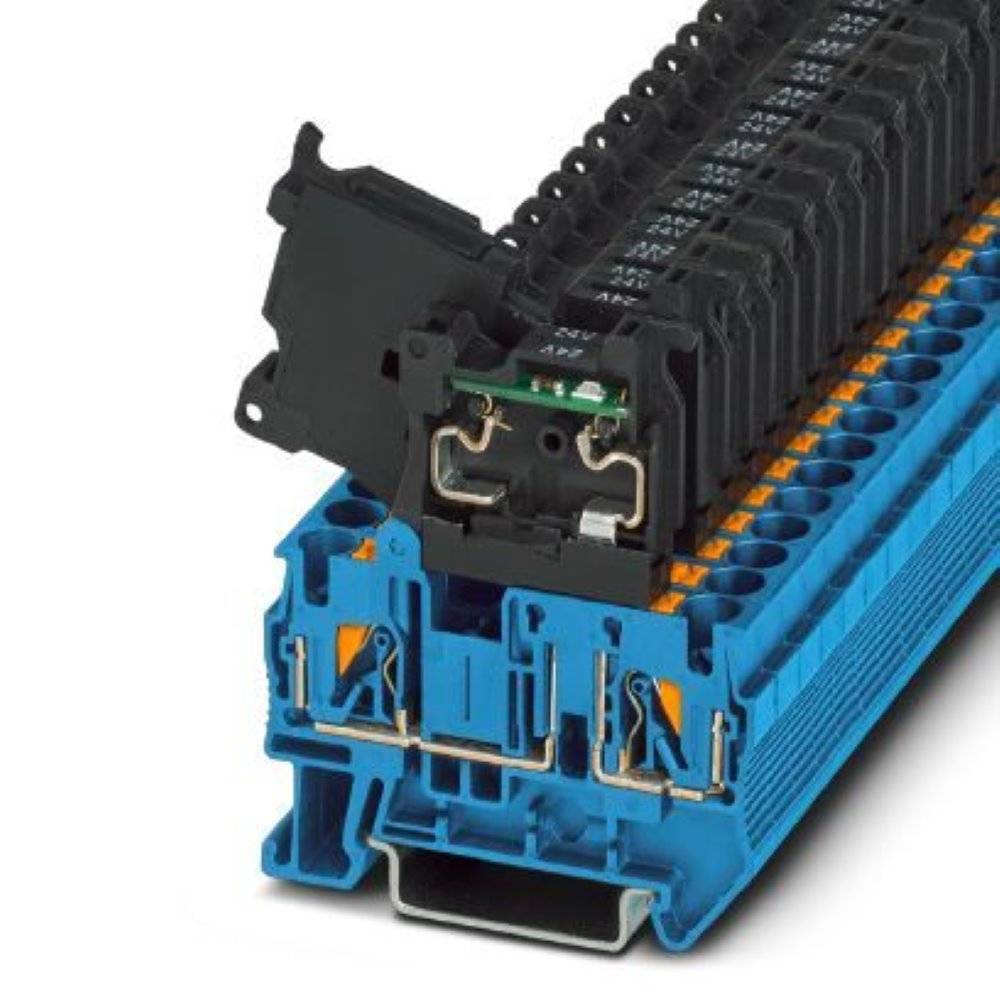 Phoenix Contact PT 4HESILED 24 (5X20) BU/BK 3211904 Fuse box feed