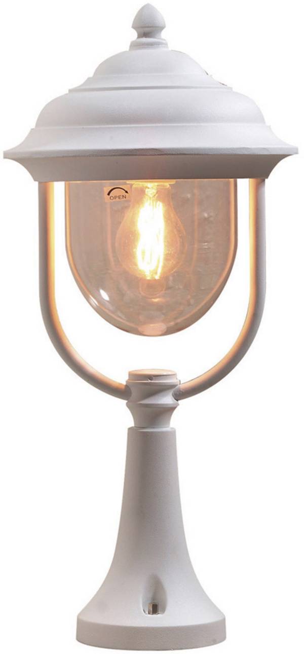 Konstsmide 7224-250 Parma Outdoor free standing light Energy-saving bulb E-27 75 W White