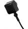 Black power supply with cable, suitable for charging electrical devices.