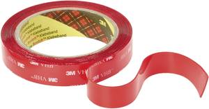 3M VHB™ 4910F 4910F193 Double sided adhesive tape VHB™ 4910F Transparent (L x W) 3 m x 19 mm 1 pc(s)