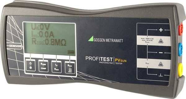 Gossen Metrawatt Profitest PV Sun PV multimeter Digital CAT I-1