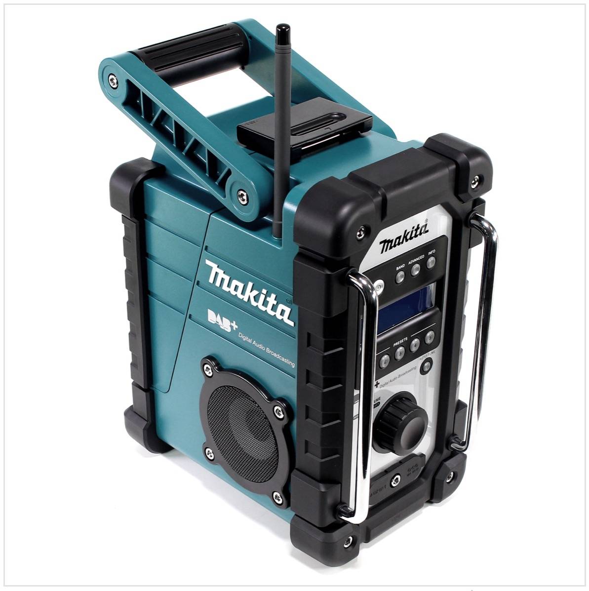 Makita Sonstiges / Radios Workplace radio DAB+, FM AUX splashproof Black, Turquoise-3