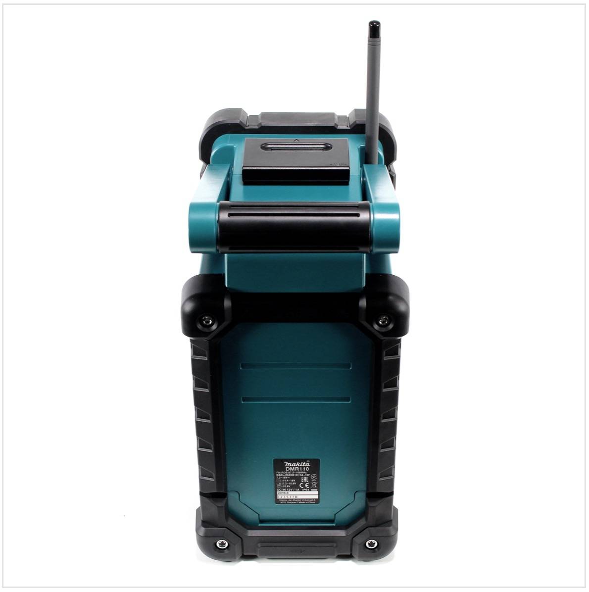 Makita Sonstiges / Radios Workplace radio DAB+, FM AUX splashproof Black, Turquoise-4