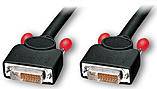 LINDY DVI Cable DVI-D 24+1-pin plug, DVI-D 24+1-pin plug 10.00 m Black 41285 DVI cable-3
