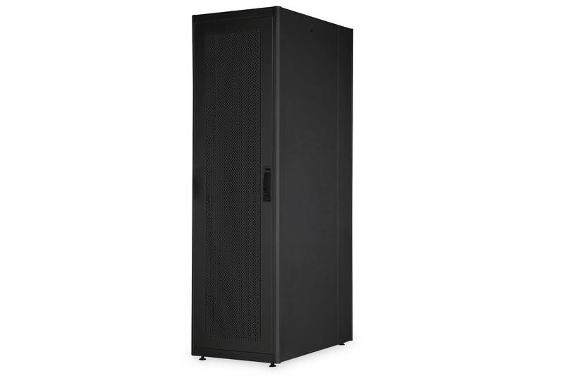 Digitus DN-19 SRV-42U-DB 19" server rack cabinet (W x H x D) 600 x 2040 x 1000 mm 42 U Black, Black (RAL 9005)-1