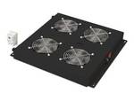 Roof fan unit for unique network and dynamic basic, 4 fan, thermostat, switch, 552 m³/h, color black (RAL 9005)