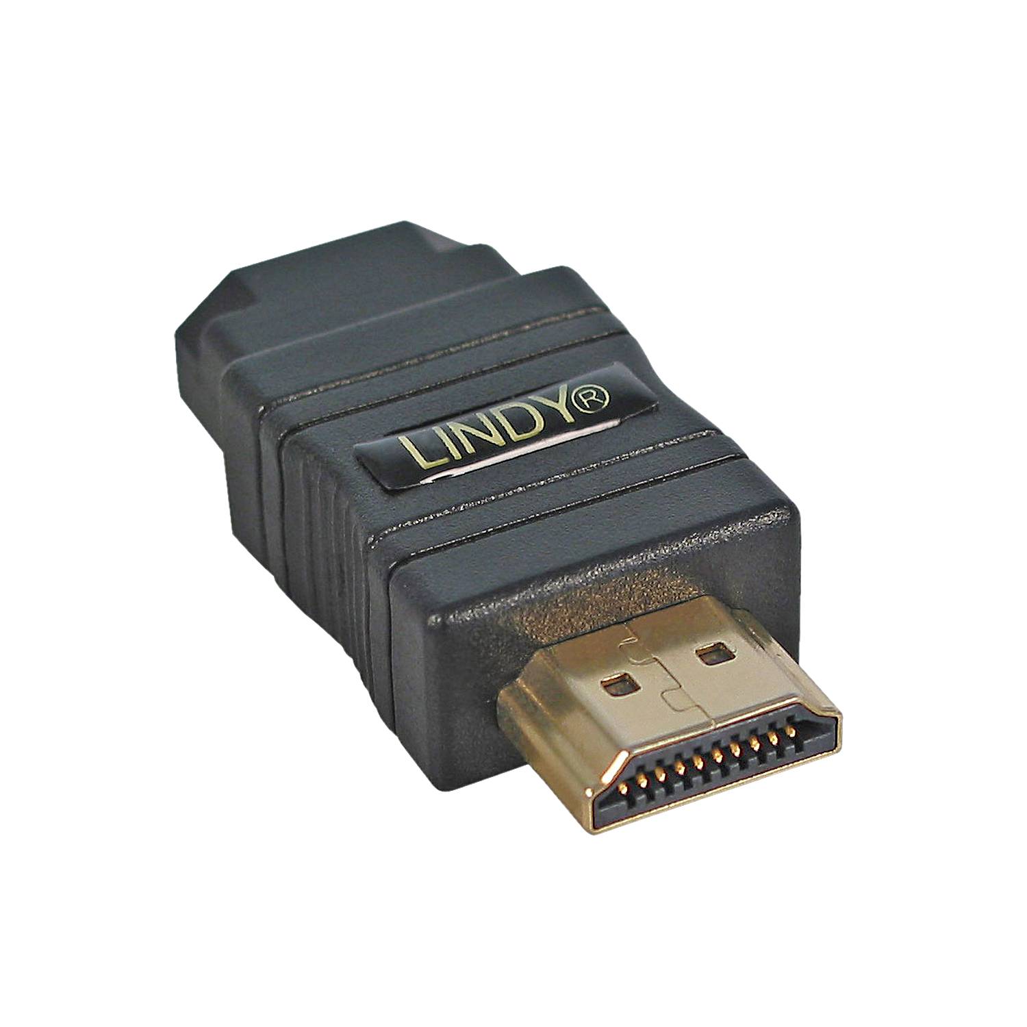 LINDY 41231 HDMI Adapter [1x HDMI plug - 1x HDMI socket] Black-1