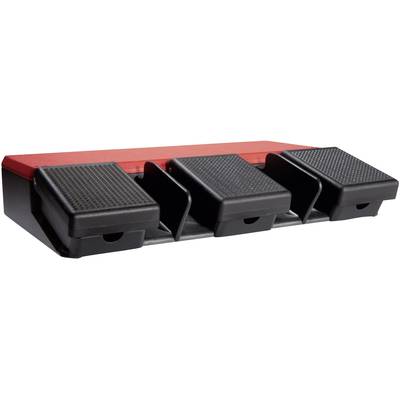 ASA Schalttechnik FS3 U1/U1/U1 Foot switch 500 V AC 10 A 3-pedal  1 maker, 1 breaker IP65 1 pc(s) 