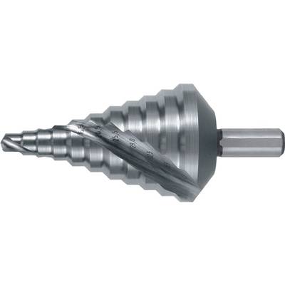 RUKO 101090 Step drill bit  6.5 - 40.5 mm HSS Total length 96 mm  Triangular shank 1 pc(s)