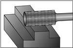 HM Milling pin cylinder Form A cylinder (ZYA) without front gear-teeth