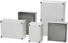 Fibox CAB PCQ 604027 T Wall-mount enclosure, Fitting bracket 600 x 400 x 270 Polycarbonate (PC) Grey-white (RAL 7035) 1 pc(s)