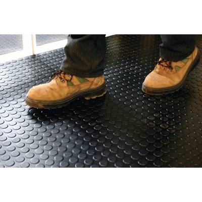 COBA Europe CDN010002C Workplace matting (L x W x H) 1200 mm x 1.2 m x 4.5 mm (Material sold by the metre) Black-0