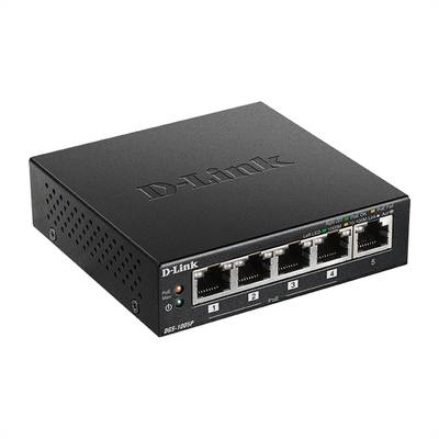 D-Link DGS-1005P/E Network switch  5 ports 1 / 10 GBit/s  