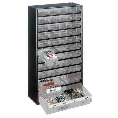 raaco   Drawer cabinet (L x W x H) 150 x 306 x 552 mm No. of compartments: 40   Content 1 pc(s)