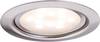 Paulmann 93553 Micro Line LED recessed light 3-piece set LED (monochrome) Built-in LED 4.5 W Iron (brushed)