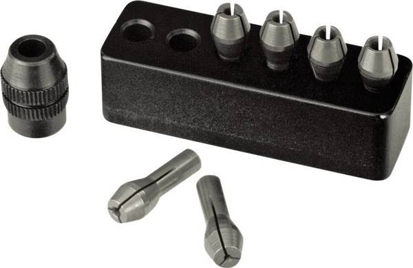 Proxxon Micromot 28 940 - 7 Piece Steel Collet Set