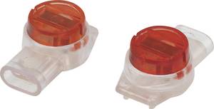 TRU COMPONENTS Core connector flexible: 0.13-0.65 mm² fixed: 0.13-0.65 mm² Number of pins: 3 50 pc(s) Red