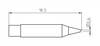 Weller RTM 004 B MS Soldering tip Bevelled Tip size 0.4 mm Tip length 18.5 mm Content 1 pc(s)