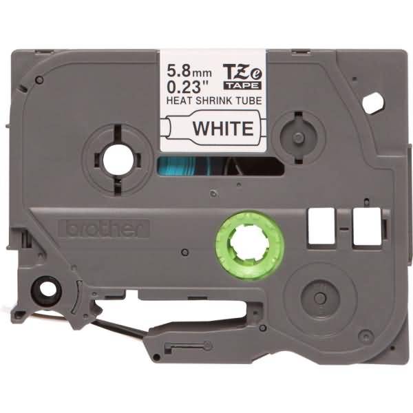 Labels Brother HSe HSe-211 Tape colour: White Font colour:Black 5.8 mm 1.5 m-1