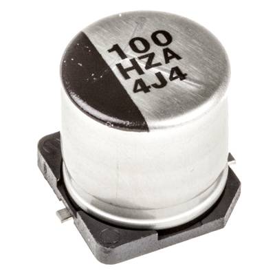 Panasonic EEHZA1H101P Electrolytic capacitor SMT   100 µF 50 V 20 % (Ø x H) 10 mm x 10.2 mm 1 pc(s) 