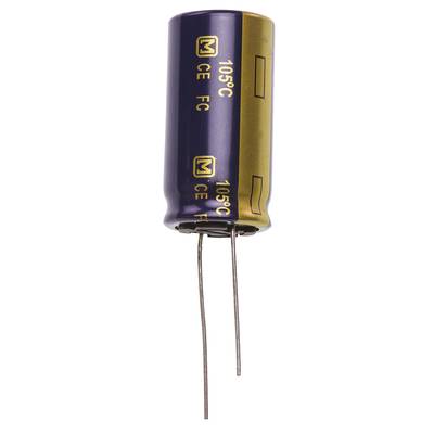 Panasonic EEUFC1H222 Electrolytic capacitor Radial lead  7.5 mm 2200 µF 50 V 20 % (Ø x H) 18 mm x 35.5 mm 1 pc(s) 