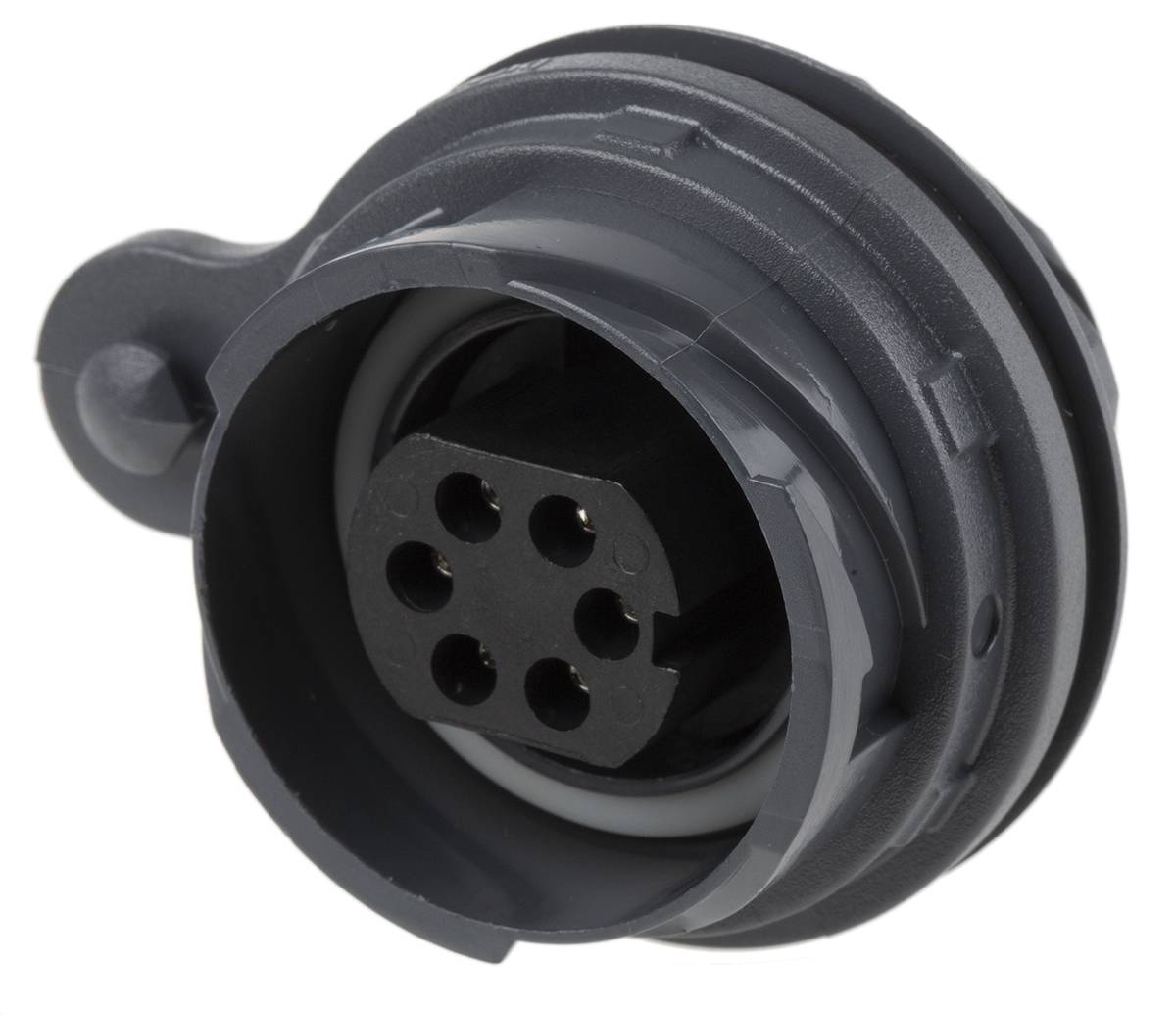 Bulgin PXP7012/06S/ST DIN connector Socket, built-in Total number of ...