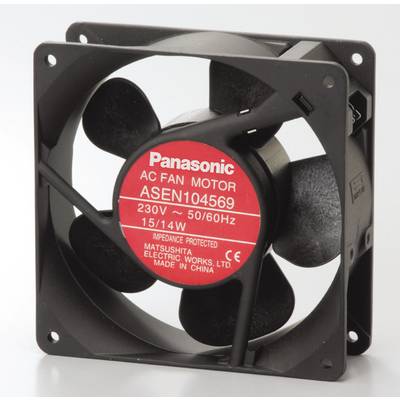 Panasonic ASEN10416 Axial fan 230 V AC 174 m³/h (L x W x H) 120 x 120 x 38 mm 