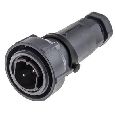   Bulgin  PXP7010/02P/ST/1113  DIN connector  Plug, straight  Total number of pins: 2  Series (round connectors): Buccan