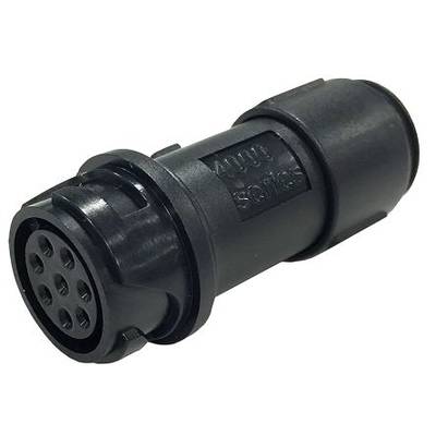 Bulgin PXP4011/03S/5055 DIN connector Connector, straight Series (round connectors): Buccaneer 4000 Total number of pins