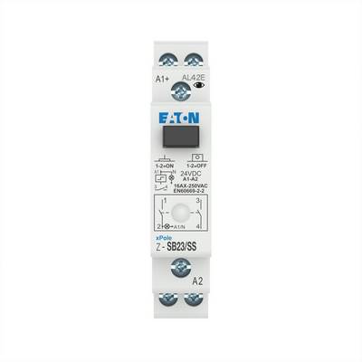 Impulse changeover switch DIN rail Eaton Z-SB23/SS 2 makers 24 V DC 16 A Piece 1 pc(s)-0