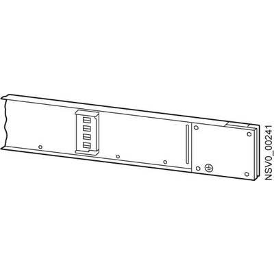 Siemens BVP:034253 Busbar compartment  Aluminium Light grey  7.9 mm² 40 A  400 V AC   1 pc(s)